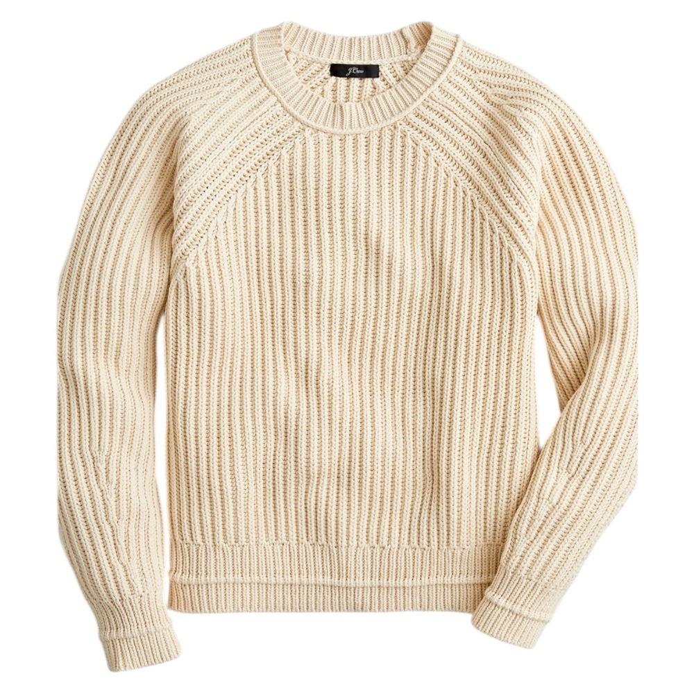 J. Crew women’s Beige Crewneck Sweater